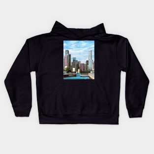 Chicago IL - Chicago Harbor Lock Kids Hoodie